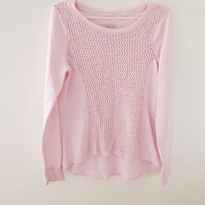 Pink Abercrombie & Fitch Pullover Sweater